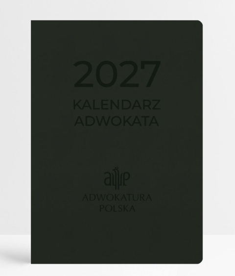 Kalendarz Adwokata na 2027 (format tygodniowy)