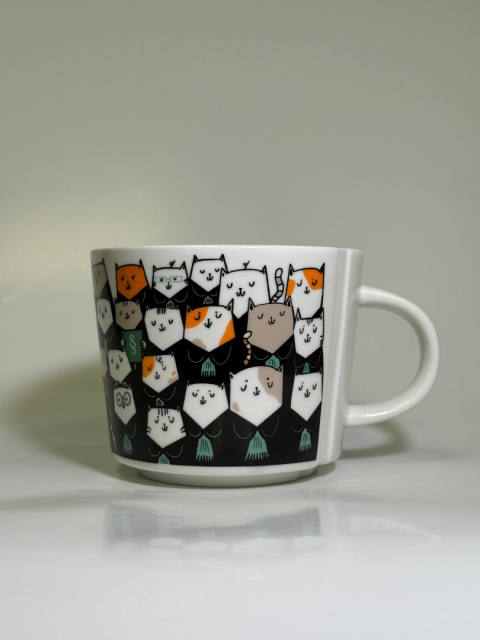 Porcelanowy kubek - Koty Porcelanowy kubek - Koty