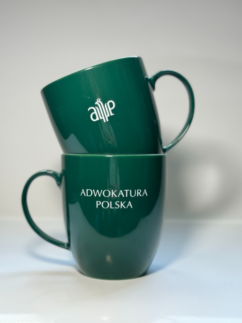 Porcelanowy kubek z logo Adwokatury Porcelanowy kubek z logo Adwokatury
