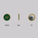 Przypinka metalowa logo